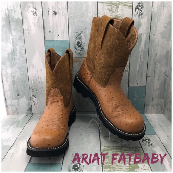 Ariat Shoes - Ariat Fatbaby Leather Western Boots Size 8B EUC